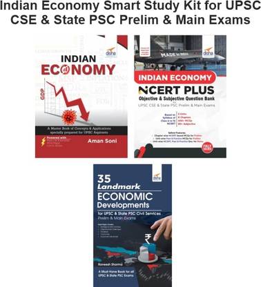 Indian Economy Smart Study Kit for UPSC CSE & State PSC Prelim & Main Exams