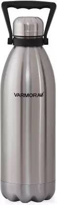 VARMORA SILKY 1.5L Water Bottle silver 1500 ml Flask