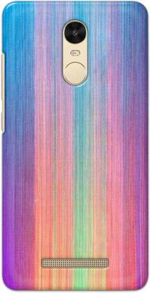NDCOM Back Cover for Redmi Note 3 Fabric Colors Printed