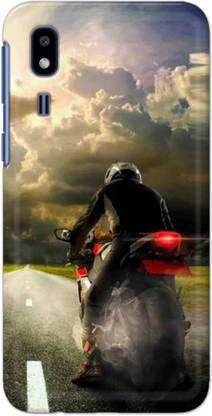 NDCOM Back Cover for Samsung Galaxy A2 Core Rider Bike Lover Printed