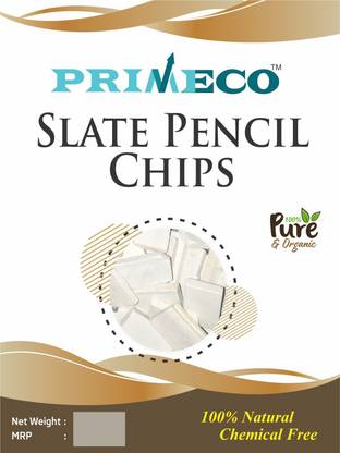 PRIMECO 500gms SLATE PENCIL CHIPS (PREMIUM QUALITY) Multipurpose Slate Pencil Chips