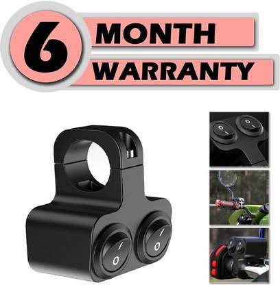 Atoray handlebar switch Motorcycle switch Double Control switches 10 A Two Way Electrical Switch