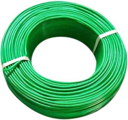yoroto FR PVC 1 sq/mm Green 90 m Wire