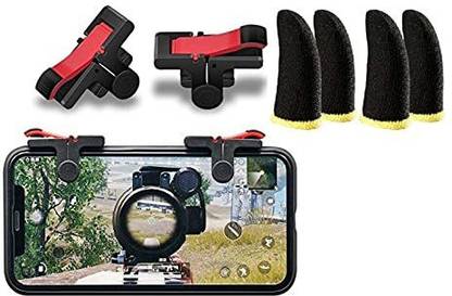 vishwkarma technology Combo of Best PUBG Trigger Mobile Gaming Controller Sensitive Aim  Gaming Accessory Kit
