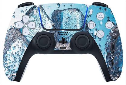 GADGETSWRAP 2005SHFL-1539 ice cubes closeup PS5 Controller Skin  Gaming Accessory Kit