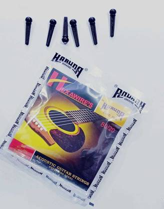 KARUNA Acoustic KAR UNA SET AND BRIDGE PIN Guitar String