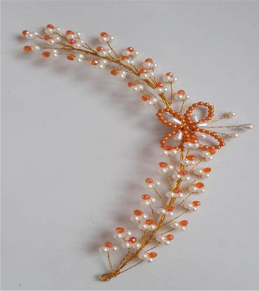 ZENCY KV-25 orenge color nana moti .. Hair Chain