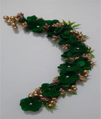 ZENCY V-19 GREEN PATI .. Hair Chain