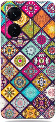TJ CREATION Colour Pattern Mobile Back Skin Guard, Colour Pattern, Iqoo Z6 Pro 5G Mobile Skin