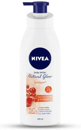 NIVEA Natural Glow Cell Repair Body Lotion 400 ml