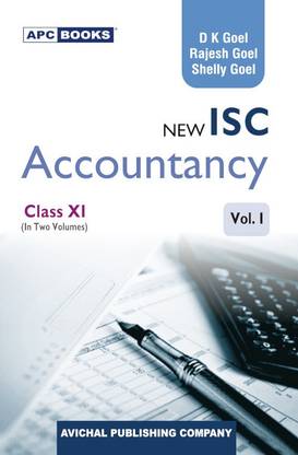 New I.S.C. Accountancy Class- XI (Vol I & II) 2022-2023 Edition