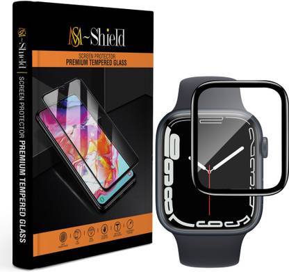 MS-Shield Screen Guard for Apple Watch Series 7 · 45mm, PMMA Full Coverage Screen Protector