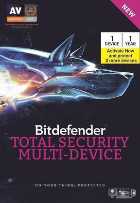 bitdefender Total Security 3 User 1 Year
