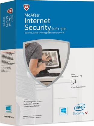 McAfee Internet Security 1 User 3 Years