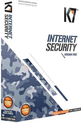 K7 Internet Security 3 User 1 Year