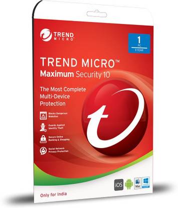 Trend Micro Total Security 1.0 User 1 Year