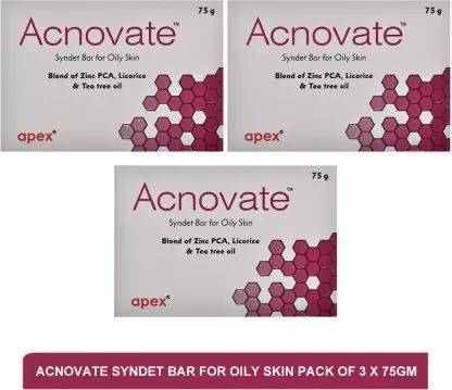 Acnovate BODY SOAP 3 combo