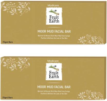 Modicare Moor Mud Facial Bar(pack of 2)