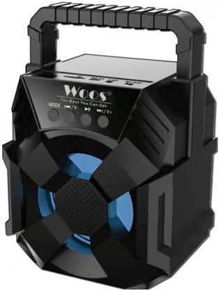 WOOS WS-01 Thunder Beat Sound Rich Bass Multimedia Gaming Disco Light 8H Playtime 10 W Bluetooth Speaker