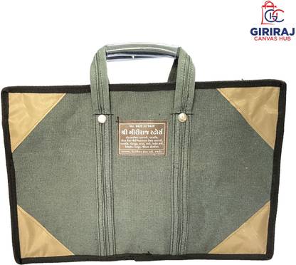GIRIRAJ CANVAS HUB Super 25 No. with 2 pockets Canvas Tool Bag