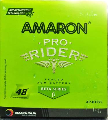 amaron AP-BTZ7L 7 Ah Battery for Bike