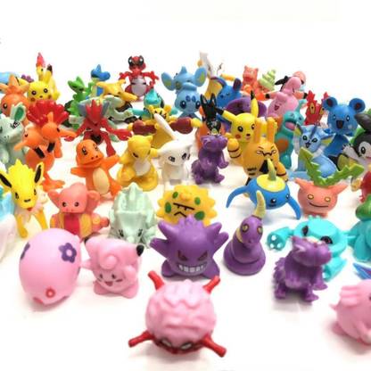 FOZZO-SK New POKEMON 15 Rare Cute Tiny Toy Cartoon PVC Models 2 cm. Figures Kids gift