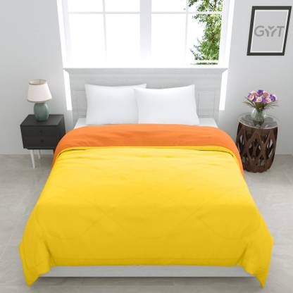 GYT Checkered Single Comforter for  AC Room