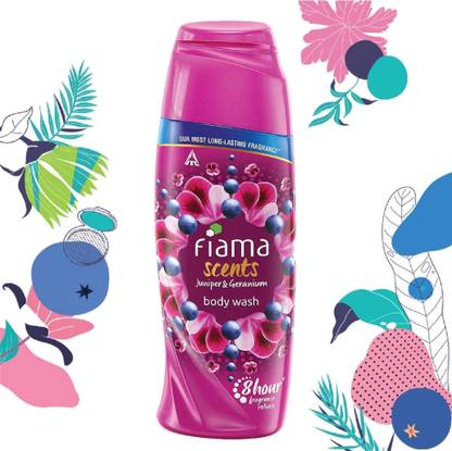FIAMA SCENTS JUNIPER & GERANIUM BODY WASH PACK -OF *1