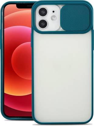 VONZEE Back Cover for iPhone 11 Slide Cover Camera Lens Protector Matte Translucent & Soft Edges Case Cover