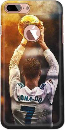 NDCOM Back Cover for iPhone 7 Plus Logo Cut Footbaal Meri Jaan Printed