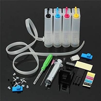 TECHNART CISS Ink Tank Kit Universal For HP, Canon, Brother & Epson Printers Black Ink Cartridge