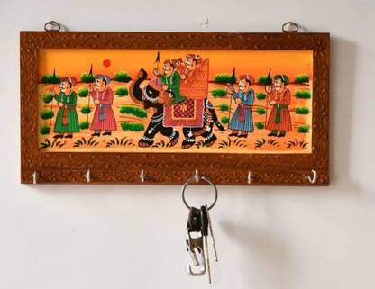 M/s sudha hand craft Wood Key Holder