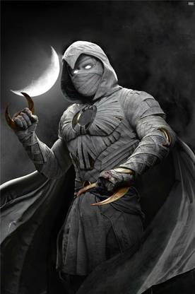 Moon Knight Poster 18 x 12 inch 300 GSM Paper Print