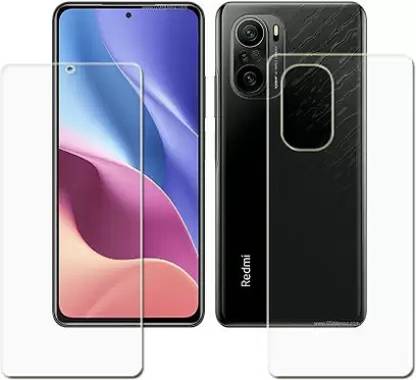 LYKNNIK Front and Back Screen Guard for REDMI K40 PRO PLUS