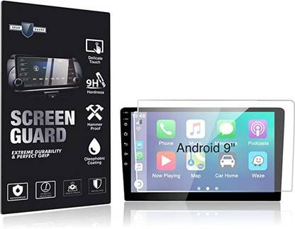 WAVEU Impossible Screen Guard for Android 9inch Car Accessories Navigation or Music System (Stereo) Touch Screen Guard