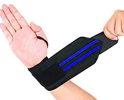 croxlife Wrist Wraps with Thumb Loop for Weightlifting, Powerlifting, Gym, Wrist Support