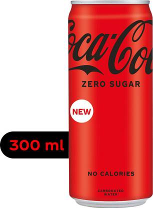 Coca-Cola Zero Sugar, No Calories Soft Drink Can