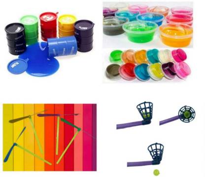 imtion 4 IN 1 (10 Air fly + 2 slime jelly + 2 Crystal slime jelly+ 1 Air hukka)