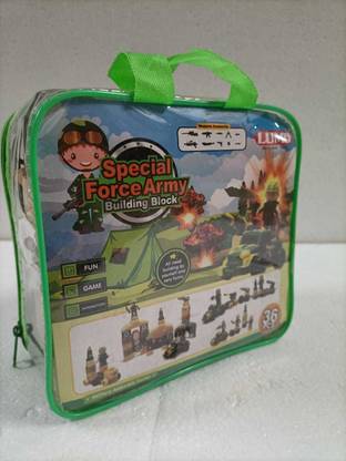 SMYLLO BLOCK ARMY 36 PCS