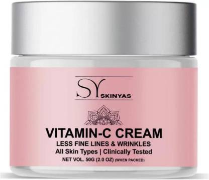 Skinyas Vitamin C Face Cream 50 g for (Natural Glowing Skin) pack of 1