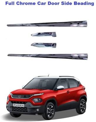 CARSHADE TATA punch Side beading full Chrome Car Beading Roll For Door