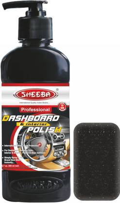 Sheeba Liquid Car Polish for Dashboard, Leather
