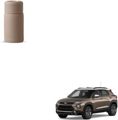 SEMAPHORE Cylinderical Car Tissue Tube PU Leather Round Tissues For Chevrolet Trailblazer Vehicle Tissue Dispenser