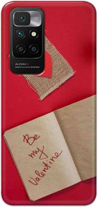 NDCOM Back Cover for Redmi 10 Prime 2022 Be My Valentine Printed