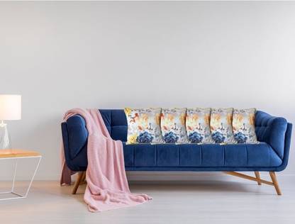 DREAMS AND DECORE Suede Cushions Cover