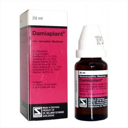 Dr.Willmar Schwabe India Damiaplant AurecTfp , Drops