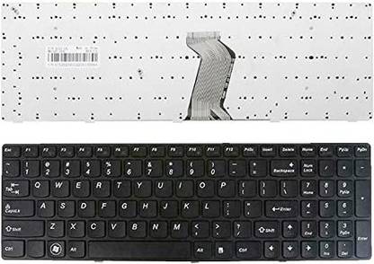 Digital Device 25010823 25-010793 MP-10A33US-686 V-117020AS1-US Keyboard Replacement with Frame for IBM LenovoIdeapad G570 Z560 Z560A Z560G G575 G780 G770 Z565 Series Laptop/Notebook Black US Layout Laptop Keyboard Replacement Key