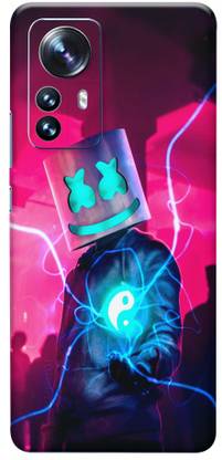 BUGGU Magic Marshmallow Mobile Back Skin Guard, Magic Marshmallow, Redmi 12 Pro 5g Mobile Skin