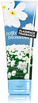 Bath & Body Works Signature Cotton Blossom Body Cream 8 oz