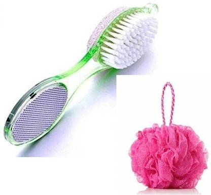 Tadaknath Pedicure Brush + Loofa